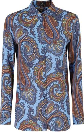 Etro Donna, Camicette, Blu, S, new