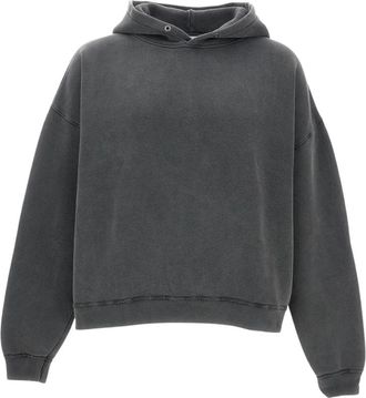 Sunflower Boxy Hoodie - Heren - Hoodies - Grijs - M - Katoen - Hoodies & sweatvesten