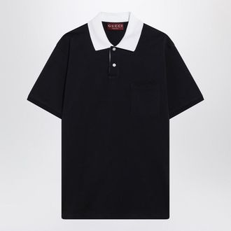 Gucci Stretch Piqu&eacute; Polo Shirt