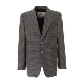 Vivienne Westwood Formal Blazers, male, Multicolor, Size: 2XL Winston Jacket