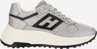 Hogan Grey Lace Up Sneakers