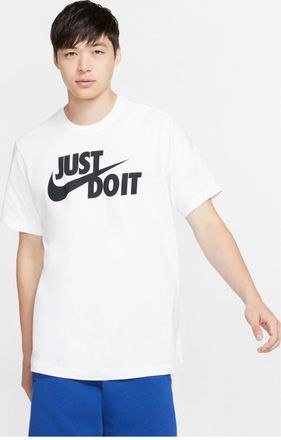 Nike AS Mens Nike Sportswear Tee JUST DO IT SWOOSH White AR5007-100