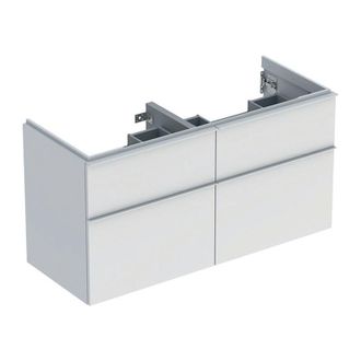 Keramag Keramag - Geberit Icon Mueble Bajo Lavabo Para Lavabo Doble, 4 Cajones