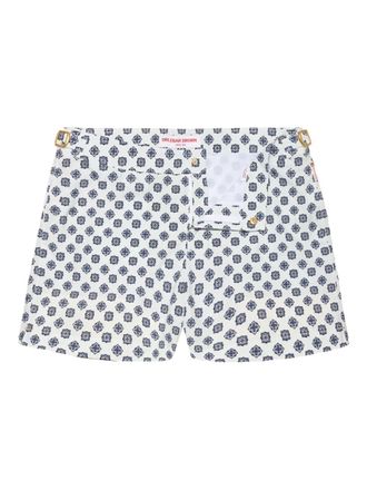 Orlebar Brown Setter Luminis printed swim shorts - White