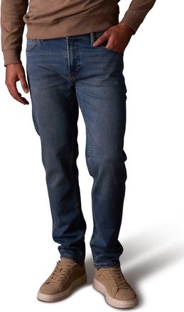 The Normal Brand Comfort Terry Five-Pocket Jeans in Dark Wash at Nordstrom, Size 31 X 32