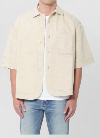 Jacquemus relaxed boxy denim shirt jacket