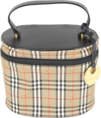 Burberry Borsa Vanity Pre-owned - - Pre-owned - Donna - Beige - ONE SIZE