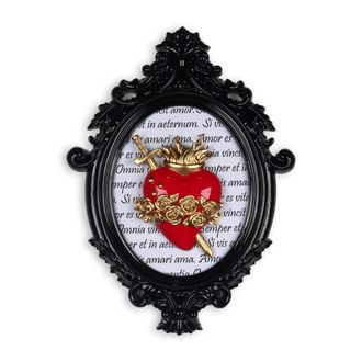 Arte Dal Mondo Adm - Sculpture Frame Heart with Roses