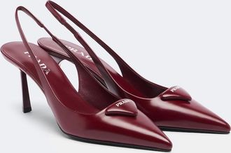 Prada Salones destalonados de piel