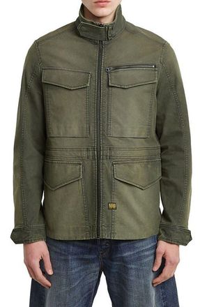 G-Star Rovic Slim Fit Field Jacket in Vintage Dust Asfalt at Nordstrom, Size Medium