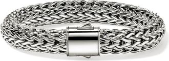 John Hardy Icon Bracelet, 10.5mm in Silver at Nordstrom, Size Xx-Large