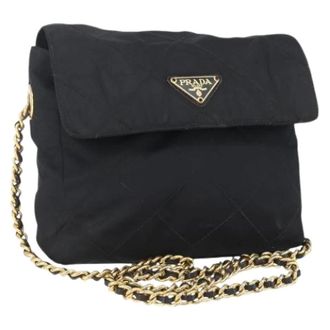 Prada Borsa a tracolla in nylon Pre-owned - - Pre-owned - Donna - Nero - ONE SIZE