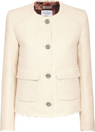 Philipp Plein Tweed Jacket LS