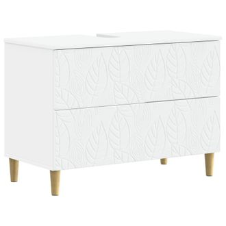 vidaXL Mueble De Lavabo Para Ba&ntilde;o Delft Blanco 82 X 41 X 59 Cm Vidaxl