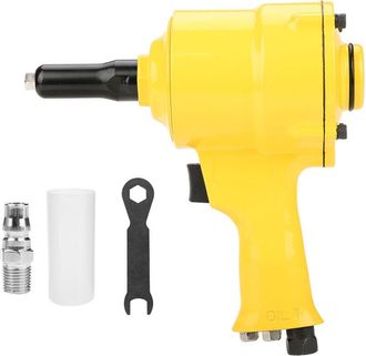 OEM Remachadora Neum&aacute;tica Kp-705p Con Empu&ntilde;adura De Pistola, Herramienta De Remachado Neum&aacute;tica Powerouge De 2,4/3,2/4,0/4,8 Mm