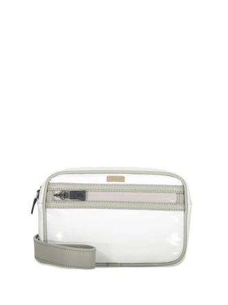 Herno logo-patch belt bag - women - Polyester - One Size - White