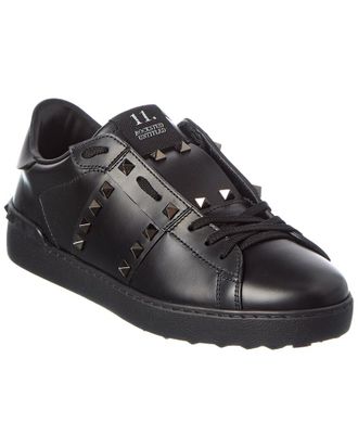 Valentino Rockstud Untitled Leather Sneaker