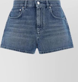 Moschino cotton mini shorts