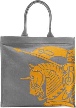 Burberry Sunflower EKD Canvas Tote Bag