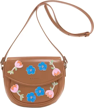 Marni Leather Shoulder Bag (Pre-Owned)