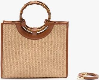 My Style Bags Classique Handbag in Beige at Nordstrom, Size Medium