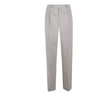 Jil Sander Suit Trousers, male, Gray, Size: M Suit Trousers