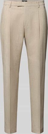 Cinque Straight Fit Anzughose mit Viskose-Anteil Modell SALTO in Beige, Gr&ouml;&szlig;e 102