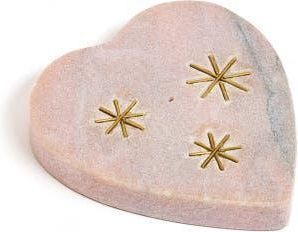 Matr Boomie Jaipuri Heart Incense Holder - Pink Carved Marble at Nordstrom