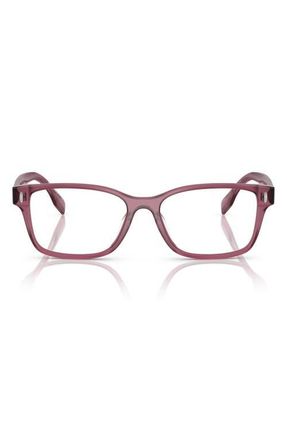 Tory Burch 53mm Rectangle optical glasses in Purple at Nordstrom