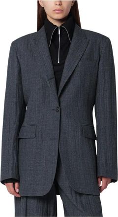 Our Legacy Monopetto Jassen - Dames - Blazers - Grijs - 3XS - Jassen