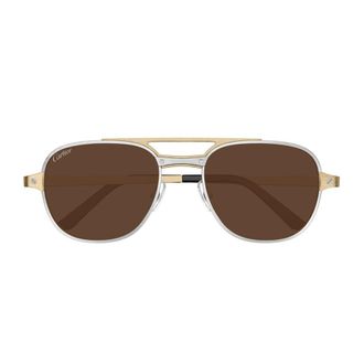 Cartier Ct0477 S Santos De Cartier Gold