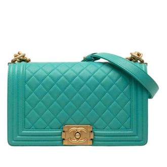 Chanel Pre-owned Boy Flap Shoulder Bag - - Pre-owned - Donna - Blu - ONE SIZE