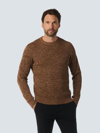 No Excess Strickpullover in melierter Optik