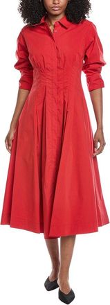 SIMKHAI Simkhai Jazz Pintuck Midi Dress