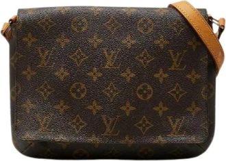 Louis Vuitton Pre-owned Musette Tango Monogram Shoulder Bag - - Pre-owned - Donna - Marrone - ONE SIZE