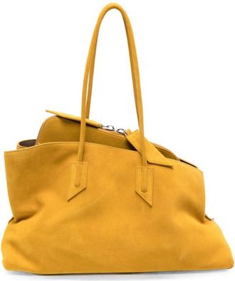 The Attico Yellow La Passeggiata Medium Tote