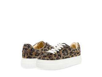 Blue by Betsey Johnson Sidny Womens Shoes Leopard : 6 M, Textile
