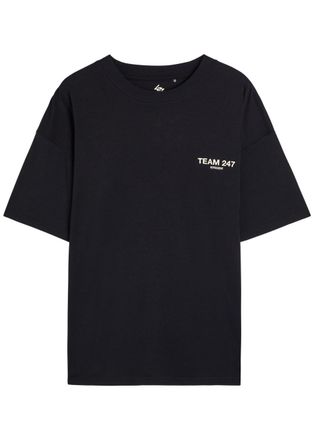 Represent Team 247 Logo-print Jersey T-shirt - Black - Xxl