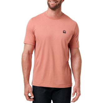 Travis Mathew Top Places Embroidered Logo T-Shirt in Brick Dust at Nordstrom, Size Xx-Large
