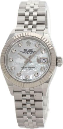 Rolex Datejust Stainless Steel gold (18K) Wristwatch (Pre-Owned)