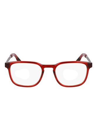 Nike rectangle-frame glasses - Red