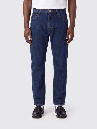 Pantaloni Torino Jeans modello straight fit in denim di cotone
