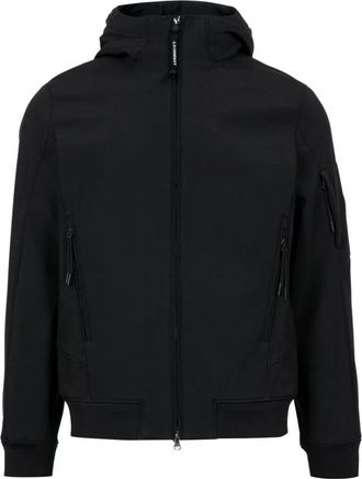 C.P. Company Shell-R Hooded Jacket - Heren - Zomerjassen - Zwart - S - Polyester - Jassen