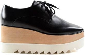 Stella McCartney Elyse Platform Lace-Up Shoes, Brand Size 38 (US Size 8)