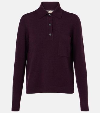 Jardin Des Orangers Wool and cashmere polo sweater