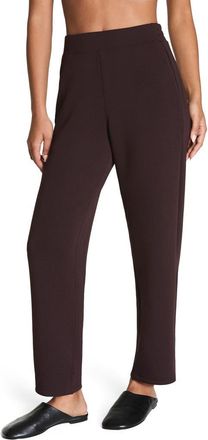 Spanx AirEssentials Straight Leg Ankle Pants in Truffle Brown at Nordstrom, Size X-Small