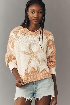 Pilcro Pullover Long-Sleeve Crew-Neck Icon Sweater