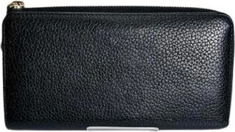 Louis Vuitton Pre-owned Wallets, female, Black, Size: ONE SIZE Pre-owned Leather Wallet