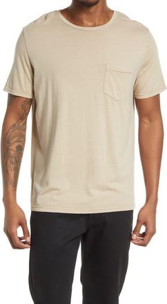 Rails Mens Johnny Cotton Blend Pocket T-Shirt in Desert Sand at Nordstrom, Size Small