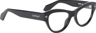 Off-white Demo Cat Eye Unisex Eyeglasses OERJ076 1000 51
